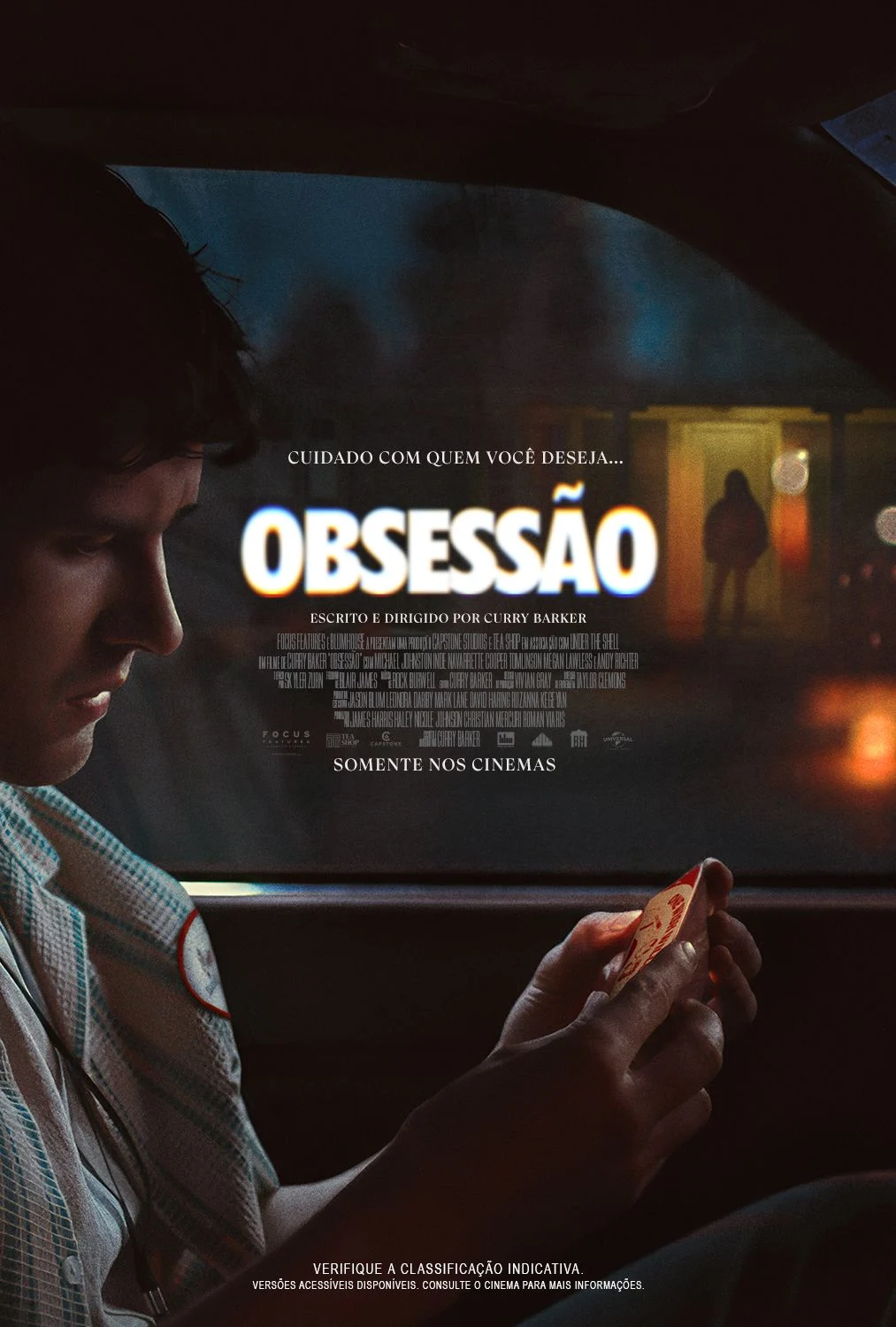 O próximo filme de terror de Curry Barker se passa no universo de Obsessão