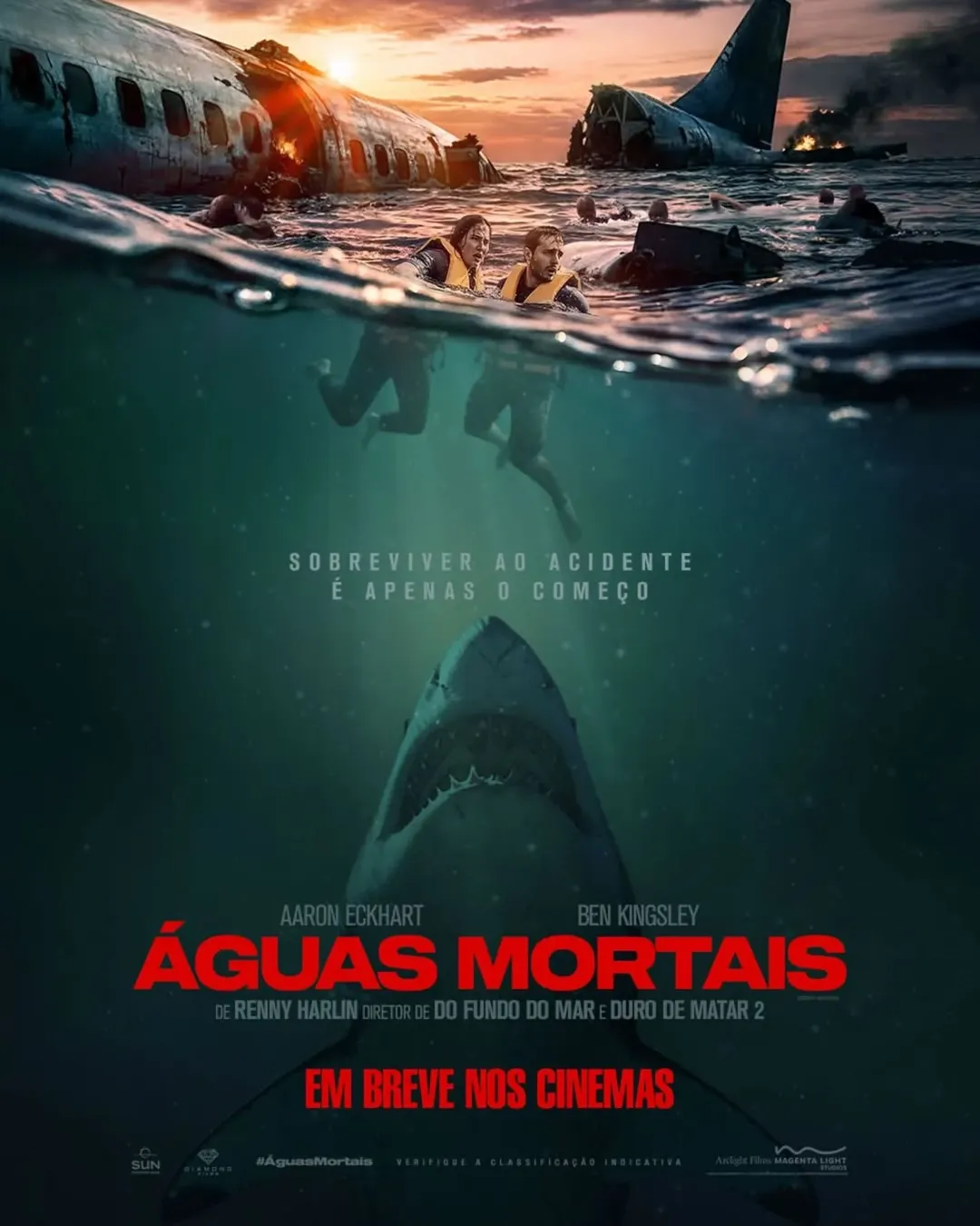 Águas Mortais: o suspense de sobrevivência que leva o terror para o meio do Oceano Pacífico
