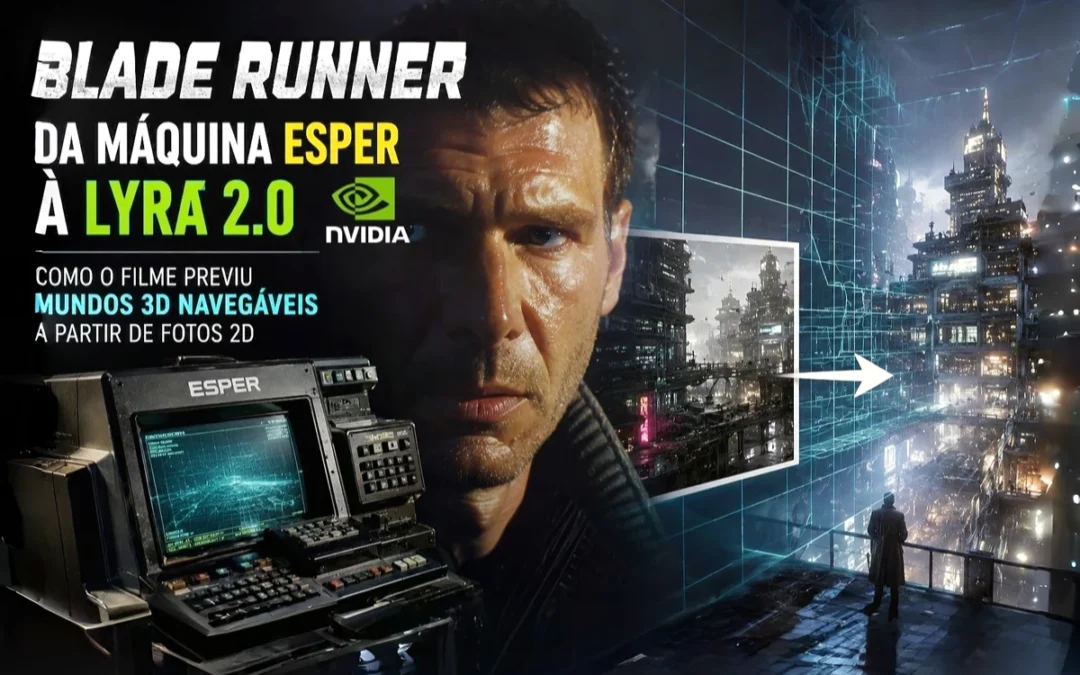 Do ESPER de Blade Runner ao Lyra 2.0: A IA que transforma fotos em Mundos Exploráveis
