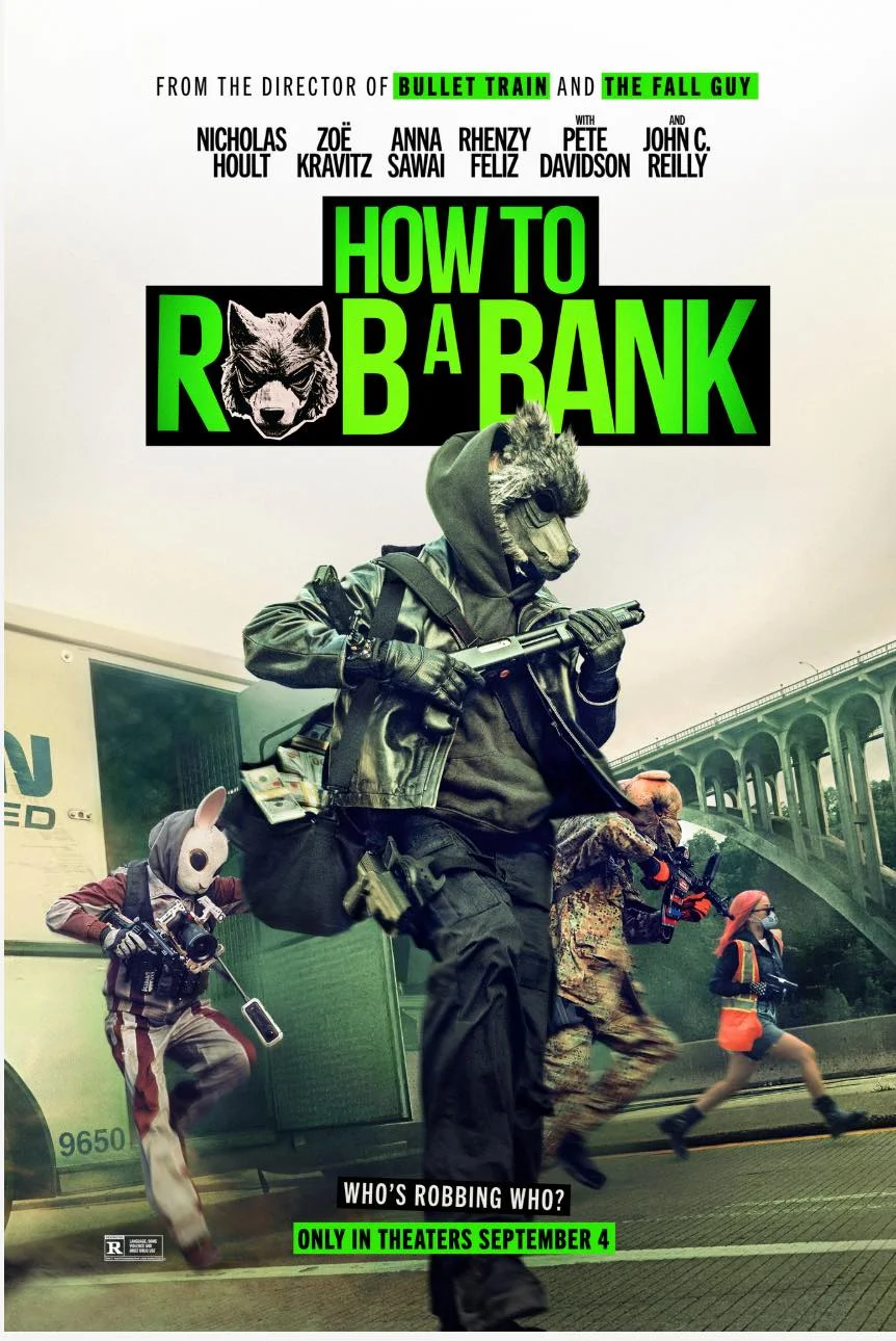 How to Rob a Bank | Nicholas Hoult lidera uma gangue de assaltantes que transforma crimes em conteúdo viral