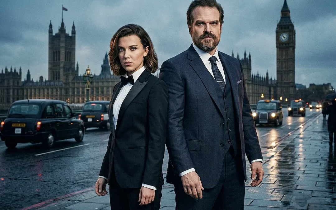 Millie Bobby Brown e David Harbour em série na Netflix, com produção pela A24 e Jack Thorne