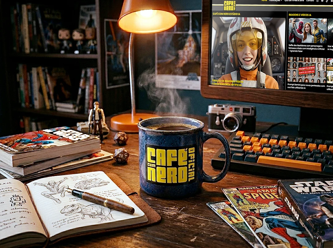 Café com nerd Oficial - Inteligência Artificial | Filmes | Séries | Curta-metragens