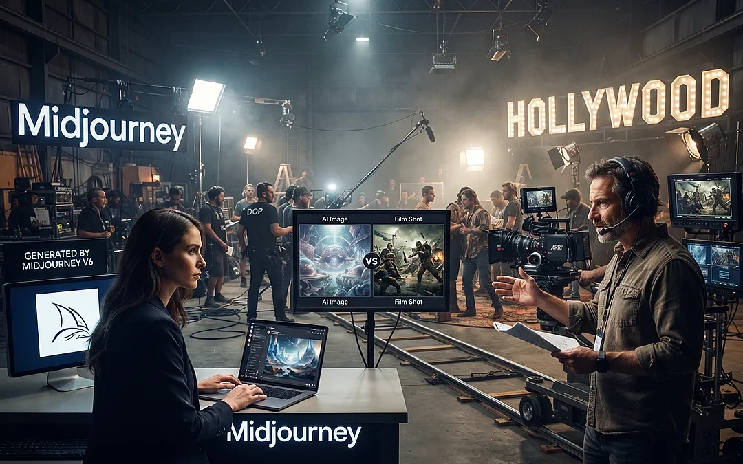 Midjourney propõe transparência no uso de inteligência artificial em filmes de Hollywood