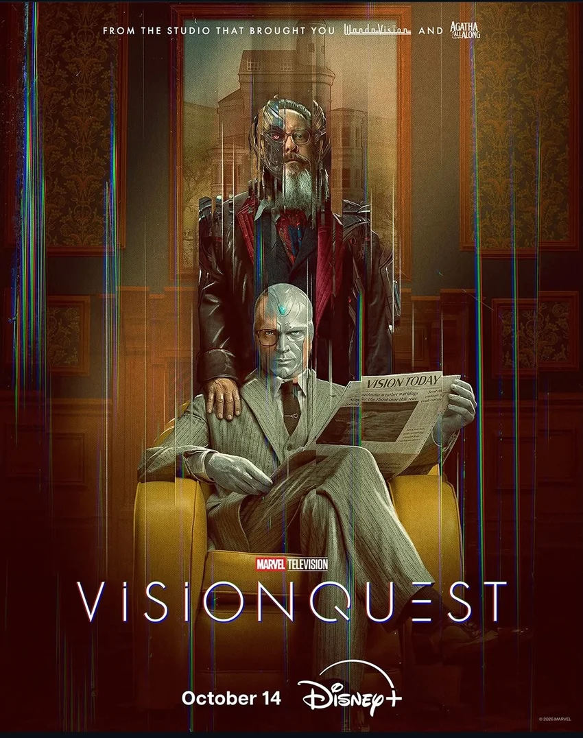 VisionQuest: Trailer da série com Paul Bettany como Visão Branco e James Spader como Ultron
