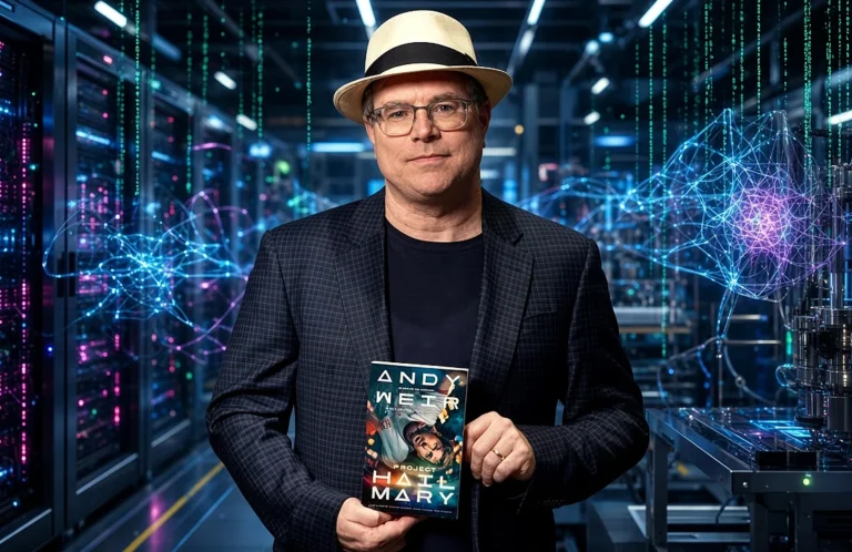 Andy Weir, de Devoradores de Estrelas, pode levar a inteligência artificial para seu próximo filme