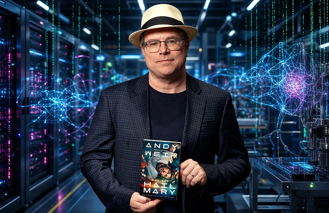 Andy Weir, de Devoradores de Estrelas, pode levar a inteligência artificial para seu próximo filme