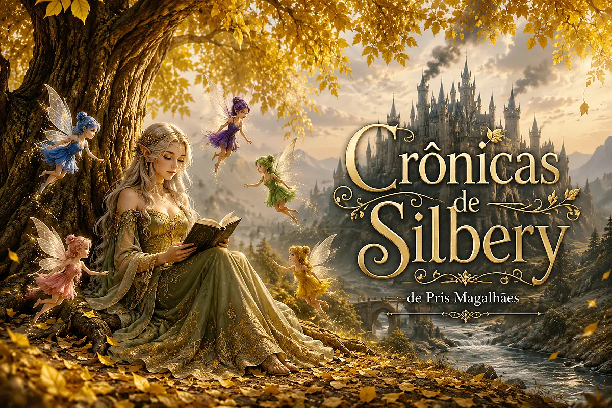 Crônicas de Silbery – Segredo do Bosque | Obra de fantasia e magia de Pris Magalhães