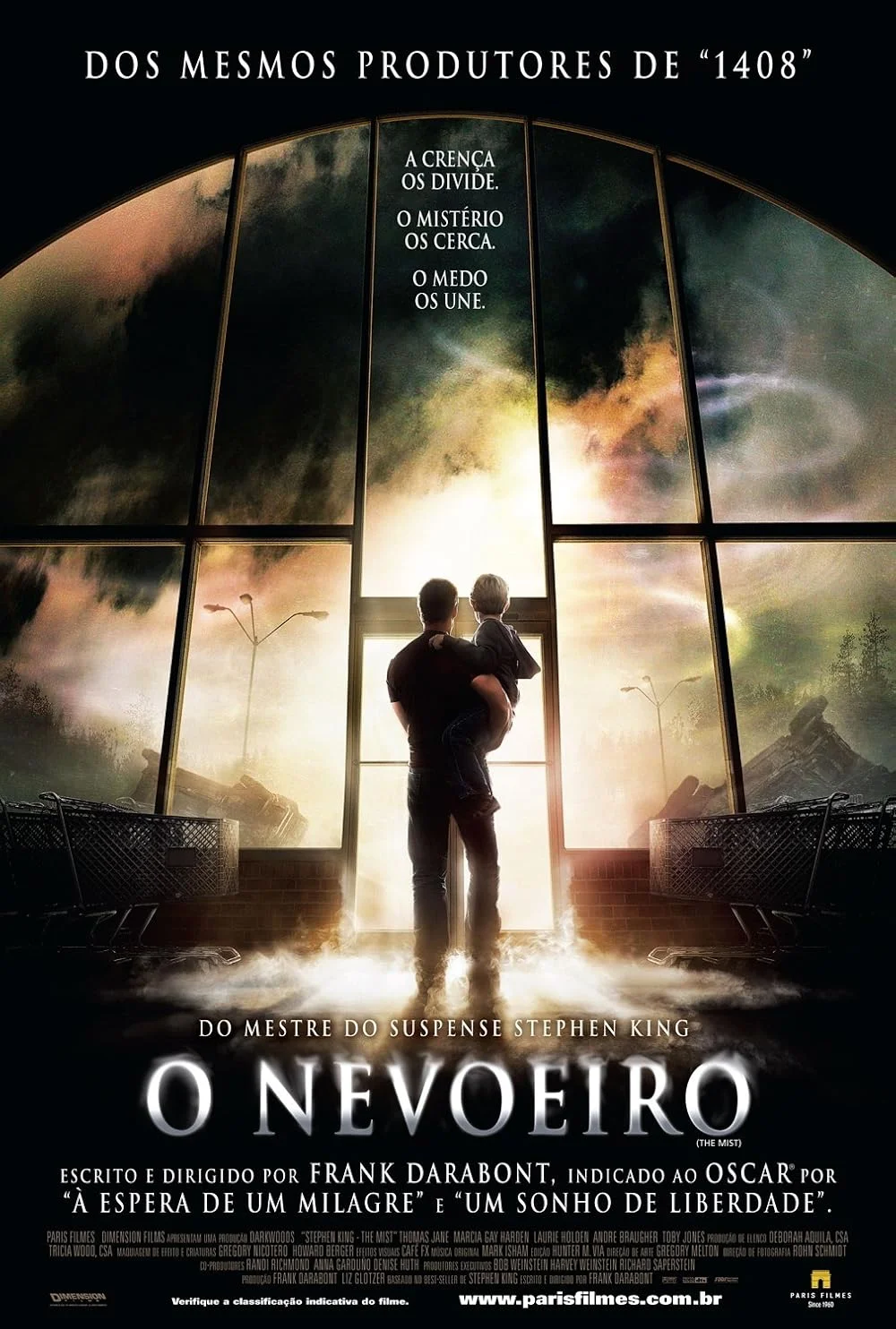 As Criaturas do filme O Nevoeiro: Conheça os monstros saídos do Projeto Arrowhead