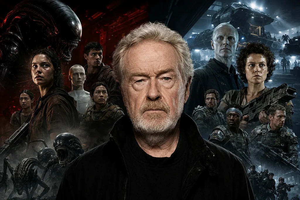 Ridley Scott diz que Alien: Romulus foi “ok” e fãs reagem