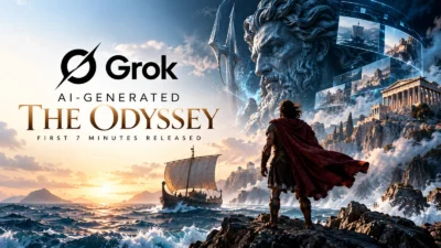 Grok lança A Odisseia com IA e provoca debate em Hollywood
