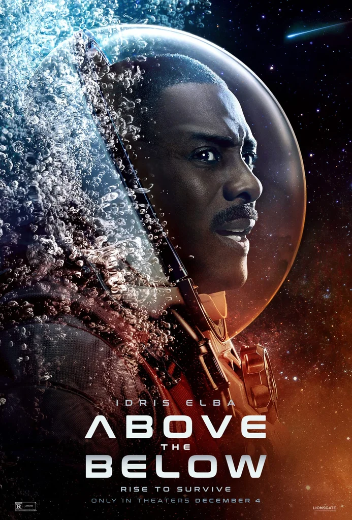 Above the Below 2026 | Sobrevivendo ao Abismo, ficção científica com Idris Elba e Caitlin FitzGerald
